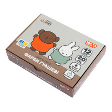 Фарби гуашеві Miffy 12 кольорів 20 мл YES (230446)