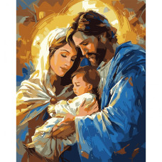 Картина за номерами Святе сімейство 40x50 см SANTI (955780)