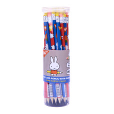 Олівець ч/гр круг. з ласт. Miffy 2 диз. мікс Yes (280688)