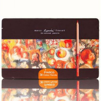 Набор цветных карандашей Marco Renoir Fine Art 36 шт в металлическом пенале (FineArt-36TN)