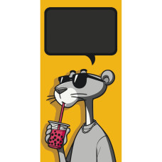 Картина за номерами з листівкою The Pink Panther 40х80 см Art Craft (11564-AC)