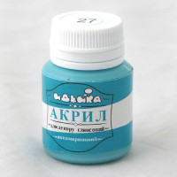 Акрил для декора - Аквамариновый