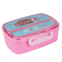 Ланч-бокс Yes Pusheen 750 мл с приборами 6х13х18 (708161)
