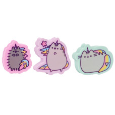 Гумка фігурна Pusheen 3 дизайна мікс YES (560601)