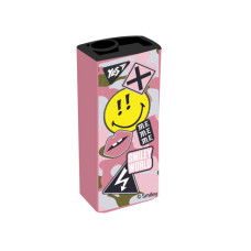 Точилка прямоугольная YES Smiley World girl (620470)
