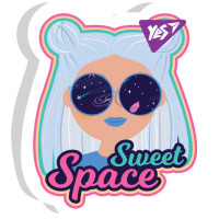Гумка фігурна YES Cosmic girl (560564)