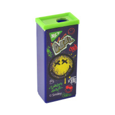 Точилка прямоугольная YES Smile World Pattern (620431)