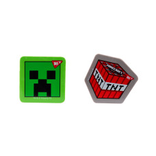 Гумка фігурна Minecraft 2 диз. мікс Yes (560607)