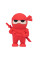Ластик фигурный YES Ninja 2 цв./уп. (560526)