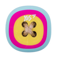 Ластик фигурный YES Button 2 цв./уп. (560530)