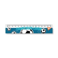 Лінійка YES 15 см Football (370615)