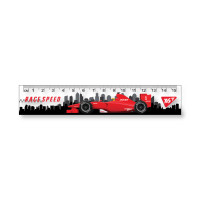 Линейка YES 15 см Race legend (370611)