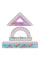 Набор линеек (3 предмета) Pusheen линейка 15 см YES (370675)