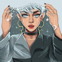 Картина за номерами Хранитель снів Lyen_illustration 40х40 Ідейка (KHO4894)