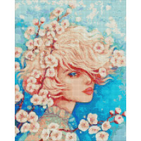 Алмазная мозаика Аромат весны ©lesya_nedzelska_art 40х50 Идейка (AMO7543)