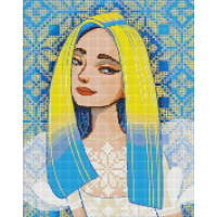 Алмазна мозаїка Вільна ©mosyakart 40х50 Идейка (AMO7257)