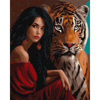 Картина по номерам Власть красоты art_selena_ua 40х50 Идейка (KHO8318)