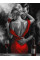 Картина за номерами Червоне кохання art_selena_ua 30х40 Ідейка (KHO8697)