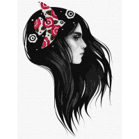 Картина за номерами Пташка ©lesya_nedzelska_art 30х40 Ідейка (KHO2603)