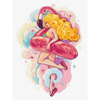 Картина за номерами Пляжний сезон lesya_nedzelska_art Идейка 30х40 (KHO5101)