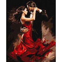 Картина за номерами Танго кохання art_selena_ua 40х50 Ідейка (KHO8317)