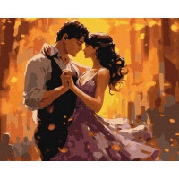 Картина по номерам Танец влюбленных art_selena_ua 40x50 (KHO8370)