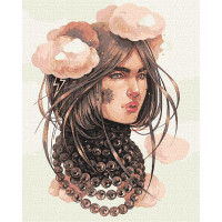 Картина по номерам Облачные мысли ©lesya_nedzelska_art Идейка 40х50 (KHO4995)