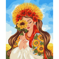Картина за номерами Сонячний промінь ©krizhanskaya 40x50 Ideyka (KHO2640)