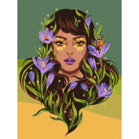 Картина по номерам Весенняя красавица ©pollypop92 30х40 Идейка (KHO2562)