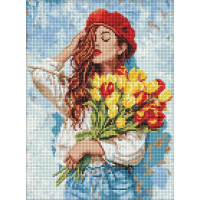 Алмазна мозаїка В ритмі краси 30х40 Ідейка (AMO20392)