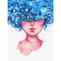 Картина за номерами Зоряна уява ©lesya_nedzelska_art 30х40 (KHO4944)