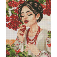 Алмазна мозаїка - Червона калина ©krizhanskaya 40х50 Идейка (AMO7404)