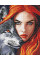 Алмазна мозаїка Руда з вовком art_selena_ua 40х50 Ідейка (AMO8239)