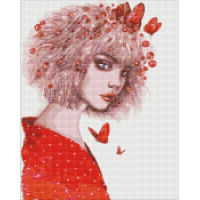 Алмазна мозаїка Поцілунок метеликів ©lesya_nedzelska_art Ідейка 40х50 (AMO7419)