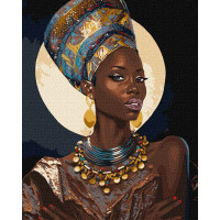 Картина по номерам Волшебный взгляд art_selena_ua Идейка 40х50 (KHO2530)