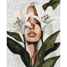 Картина за номерами Барвиста поезія: Лілії art_selena_ua 40х50 Ідейка (KHO8614)