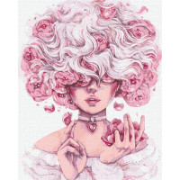 Картина по номерам Загадочная ©lesya_nedzelska_art 40х50 Идейка (KHO4985)