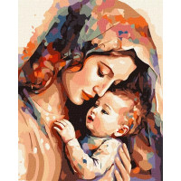 Картина за номерами Тепло матері 40x50 Ідейка (KHO8341)