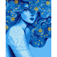 Картина по номерам Холодная красота ©pollypop92 Идейка 40х50 (KHO2587)