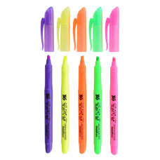 Маркер Highlighter YES Neon 5 кольорів (390445)