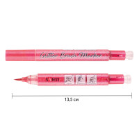 Маркер акварельный Glitter Brush кисть 03 нежно-розовый Santi (390752)
