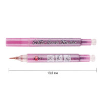 Маркер акварельный Glitter Brush кисть 17 винтажный розовый Santi (390766)