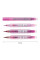 Набор маркеров акварельных Glitter Brush оттенки розового 3 шт/уп. Santi (390773)