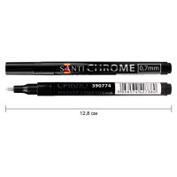 Маркер зеркальный Chrome 0.7 мм серебро Santi (390774)