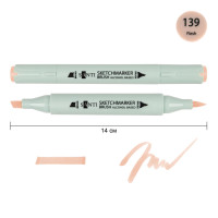 Маркер спиртовой Brush SA-139 телесный Santi (390924)