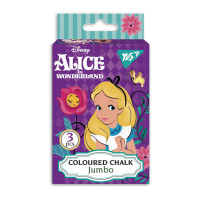 Мел цветной YES Alice JUMBO 3 шт (400387)