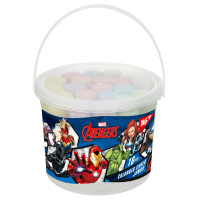 Мел YES цветной 16 шт. JUMBO в ведре "Marvel" код: 400381