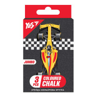 Крейда кольорова YES Race legend 3 шт JUMBO (400461)