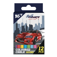 Крейда кольорова Street Drift 12 шт кругла YES (400522)