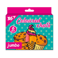 Мел цветной Sweet Cream 6 шт JUMBO YES (400498)